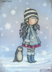 Borduurpakket Gorjuss - Blizzard - Bothy Threads