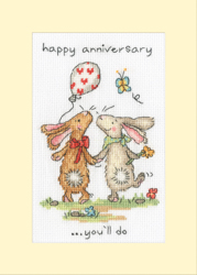 Borduurpakket Cockadoodle - You'll Do - Bothy Threads