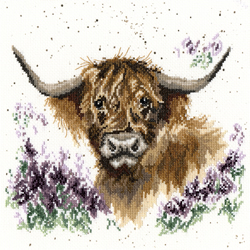 Cross stitch kit Hannah Dale - Highland Heathers - Bothy Threads