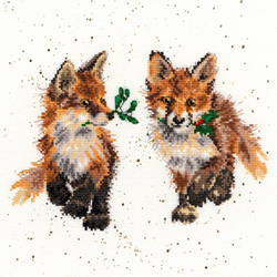 Cross stitch kit Hannah Dale - Glad Tidings - Bothy Threads