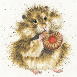 Cross stitch kit Hannah Dale The Diet Starts Tomorrow - Bothy Threads