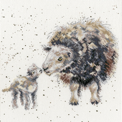Cross stitch kit Hannah Dale - Ewe And Me - Bothy Threads