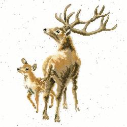 Cross stitch kit Hannah Dale - Wild At Heart - Bothy Threads