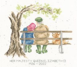 Cross stitch kit Hannah Dale - Her Majesty The Queen - Bothy Threads