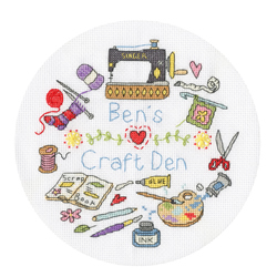 Cross stitch kit Helen Smith - My Craft Den - Bothy Threads