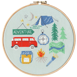 Cross stitch kit Jessica Hogarth - Adventure - Bothy Threads