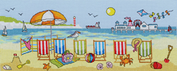 Cross stitch kit Fun - Deckchair Fun - Bothy Threads