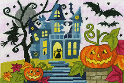 Cross stitch kit Julia Rigby Halloween - Spooky! - Bothy Threads