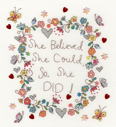 Cross stitch kit Love Note - Bothy Threads