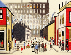 Borduurpakket Lowry - Street Scene - Bothy Threads