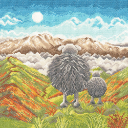 Borduurpakket Lucy Pittaway - On Top Of The World - Bothy Threads