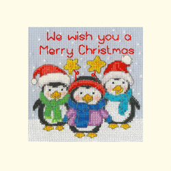 Cross stitch kit Jenny Barton - Penguin Pals - Bothy Threads