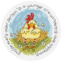 Borduurpakket Margaret Sherry - Spring Chicken - Bothy Threads