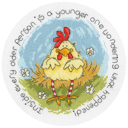 Cross stitch kit Margaret Sherry - Spring Chicken - Bothy Threads