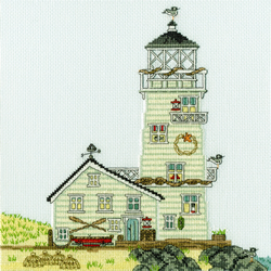 Borduurpakket Sally Swannell - New England: The Lighthouse - Bothy Threads