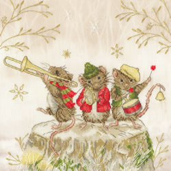 Borduurpakket Sarah Summers - Merry Music Makers - Bothy Threads
