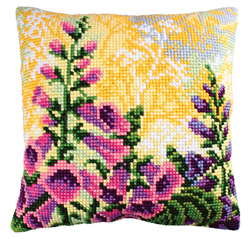 Cushion cross stitch kit Lupin Dream 2 - Collection d'Art