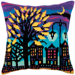 Kussen borduurpakket Twilight - Collection d'Art