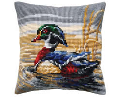 Kussen borduurpakket Mandarin Drake - Collection d'Art