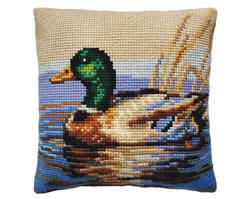 Kussen borduurpakket Drake - Collection d'Art