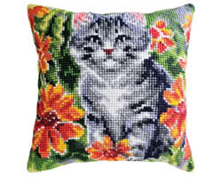 Cushion cross stitch kit I Hid! - Collection d'Art