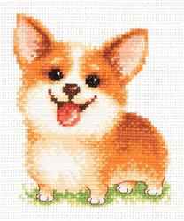 Cross stitch kit Keep a smile - Magic Needle