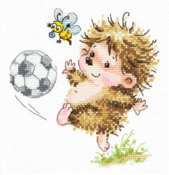 Cross stitch kit Footballer - Magic Needle