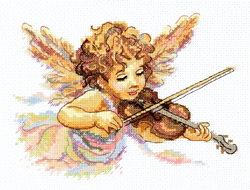 Cross stitch kit Strings of love - Magic Needle