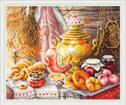 Cross stitch kit Tea Time - Magic Needle