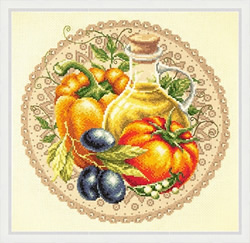 Cross stitch kit Mediterranean Salad - Magic Needle