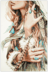 Borduurpakket Boho Girl - Magic Needle