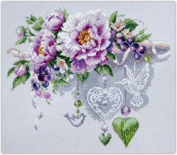 Borduurpakket Floral Decor - Magic Needle