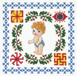 Cross stitch kit Son's health - Magic Needle