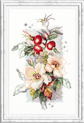 Cross stitch kit Rosa Canina - Magic Needle