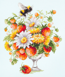 Cross stitch kit Summer Fantsay - Magic Needle