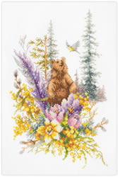 Cross stitch kit Spring Forest Spirit - Magic Needle