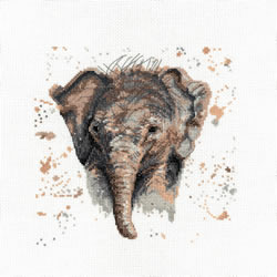 Borduurpakket Eliza The Elephant - Bree Merryn