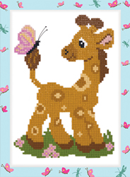 Diamond Painting Little Giraffe - Freyja Crystal