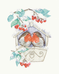 Cross stitch kit Hideaway - Heritage Crafts