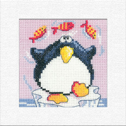 Cross stitch kit Penguin - Heritage Crafts