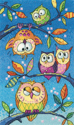 Cross stitch kit Hanging Around - Heritage Crafts