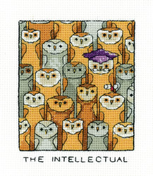 Cross stitch kit The Intellectual - Heritage Crafts