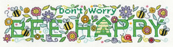 Cross stitch kit Bee Happy - Heritage Crafts