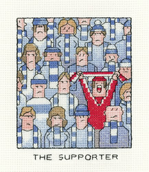 Borduurpakket The Supporter - Heritage Crafts