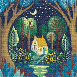 Cross stitch kit Verdant Canopy - Heritage Crafts