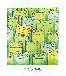 Borduurpakket Kiss Me - Heritage Crafts