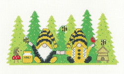 Cross stitch kit Summer Buzzing - Heritage Crafts