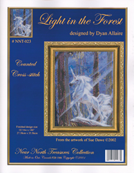 Cross Stitch Chart Light in the Forest - Kustom Krafts