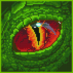 Diamond Art Dragon Eye - Leisure Arts