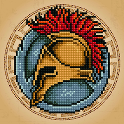 Diamond Art Spartan - Leisure Arts